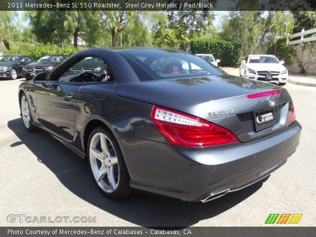 2013 Mercedes-Benz SL 550 Roadster in Steel Grey Metallic