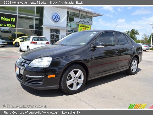 2008 Volkswagen Jetta S Sedan in Black