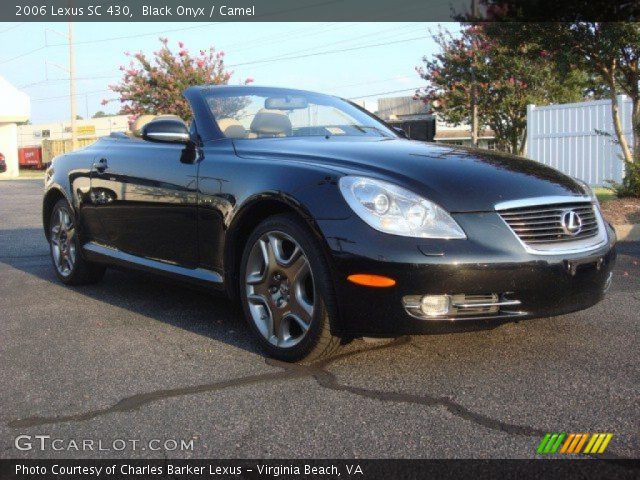 2006 Lexus SC 430 in Black Onyx