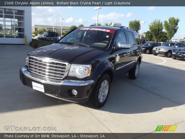 2008 Chrysler Aspen Limited in Brilliant Black Crystal Pearl