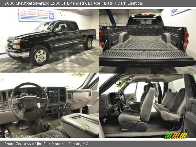 2006 Chevrolet Silverado 1500 LT Extended Cab 4x4 in Black
