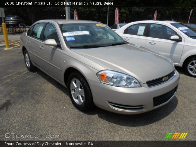 2008 Chevrolet Impala LT in Gold Mist Metallic