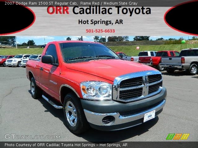 2007 Dodge Ram 1500 ST Regular Cab in Flame Red