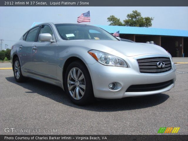 2012 Infiniti M 37 Sedan in Liquid Platinum