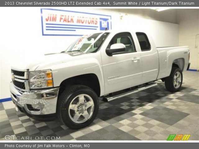 2013 Chevrolet Silverado 2500HD LTZ Extended Cab 4x4 in Summit White