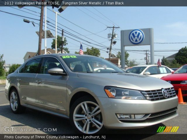 2012 Volkswagen Passat TDI SE in Tungsten Silver Metallic
