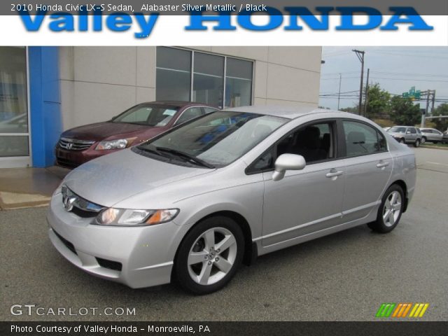 2010 Honda Civic LX-S Sedan in Alabaster Silver Metallic