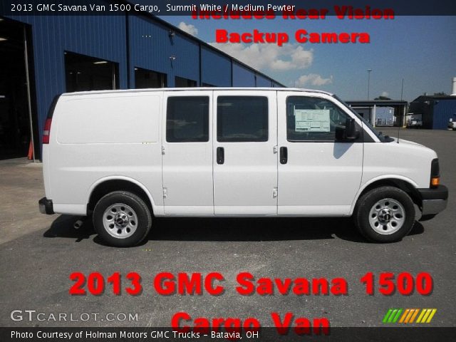2013 GMC Savana Van 1500 Cargo in Summit White
