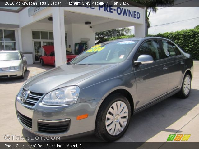 2010 Volkswagen Jetta S Sedan in Platinum Grey Metallic