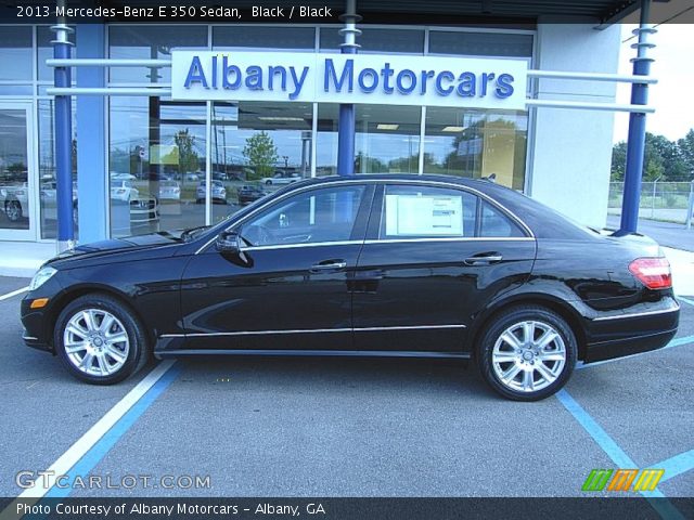 2013 Mercedes-Benz E 350 Sedan in Black