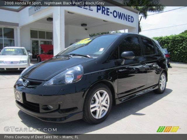 2008 Honda Fit Sport in Nighthawk Black Pearl