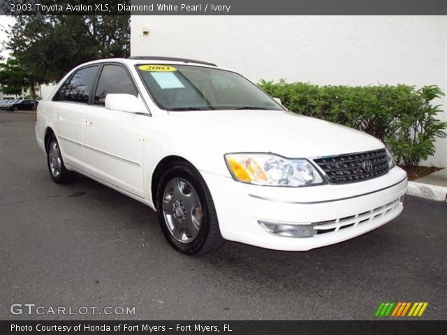 2003 Toyota Avalon XLS in Diamond White Pearl