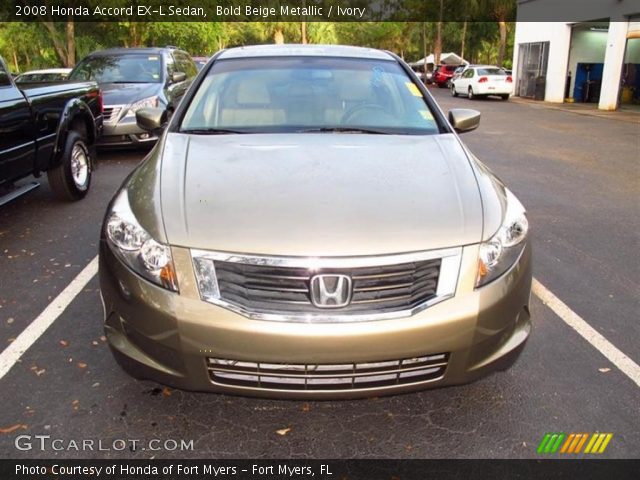 2008 Honda Accord EX-L Sedan in Bold Beige Metallic