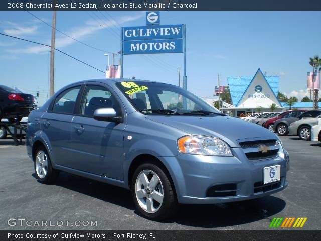 2008 Chevrolet Aveo LS Sedan in Icelandic Blue Metallic