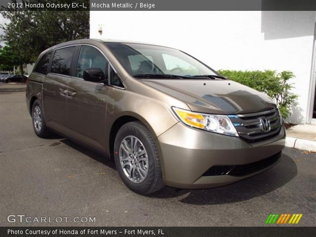 2012 Honda Odyssey EX-L in Mocha Metallic