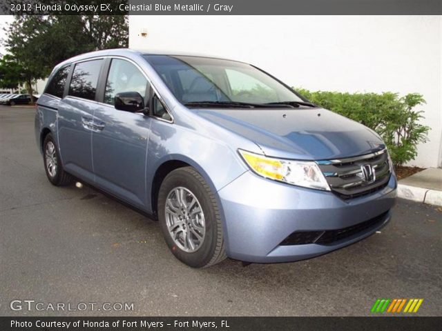 2012 Honda Odyssey EX in Celestial Blue Metallic