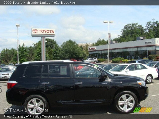 2009 Toyota Highlander Limited 4WD in Black