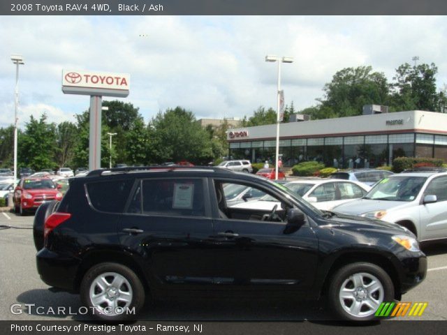 2008 Toyota RAV4 4WD in Black