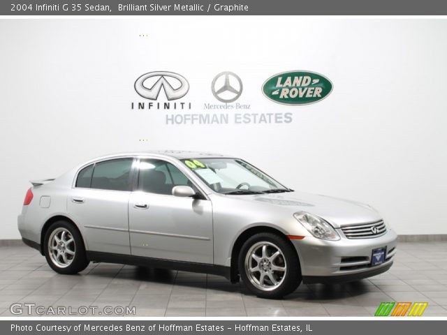 2004 Infiniti G 35 Sedan in Brilliant Silver Metallic