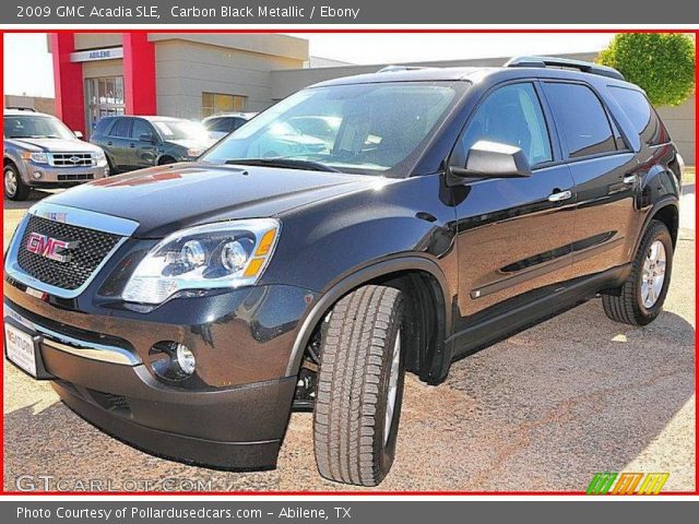 2009 GMC Acadia SLE in Carbon Black Metallic