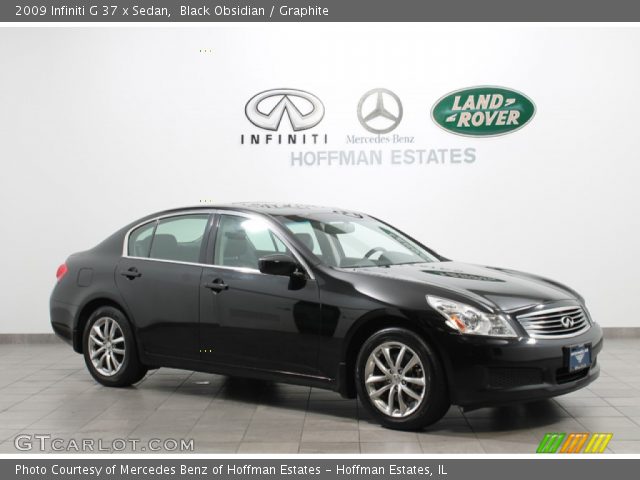 2009 Infiniti G 37 x Sedan in Black Obsidian
