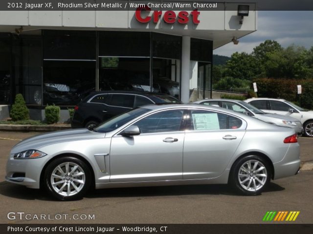 2012 Jaguar XF  in Rhodium Silver Metallic