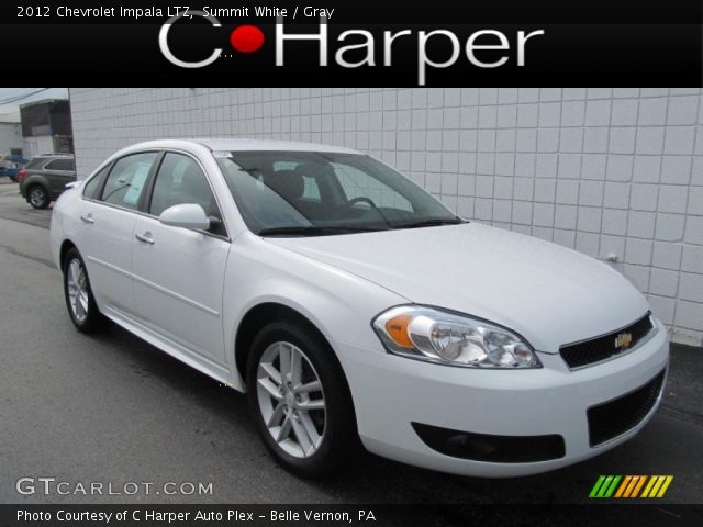 2012 Chevrolet Impala LTZ in Summit White