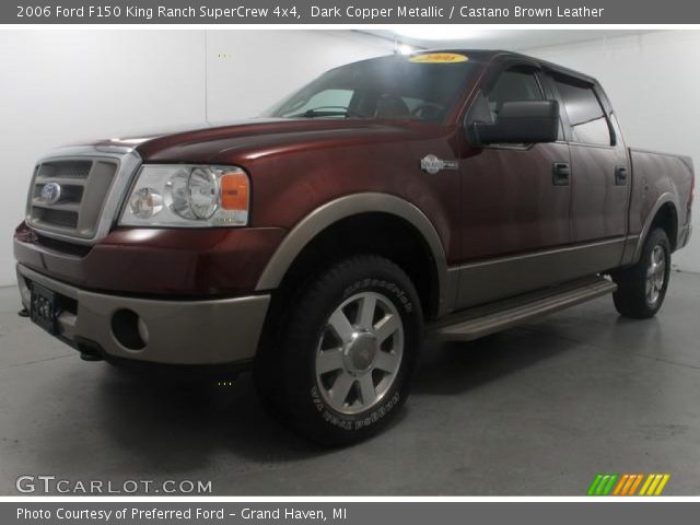 2006 Ford F150 King Ranch SuperCrew 4x4 in Dark Copper Metallic