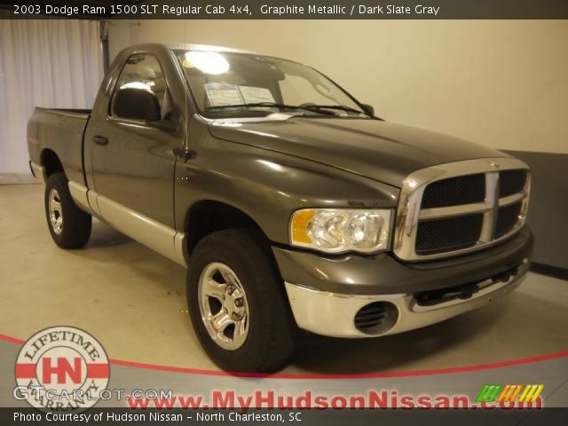 2003 Dodge Ram 1500 SLT Regular Cab 4x4 in Graphite Metallic