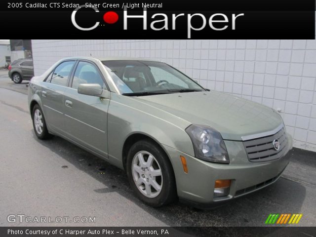 2005 Cadillac CTS Sedan in Silver Green