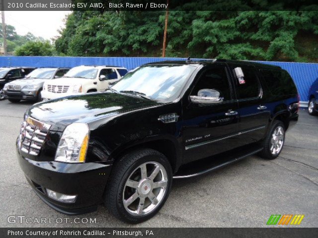 2010 Cadillac Escalade ESV AWD in Black Raven