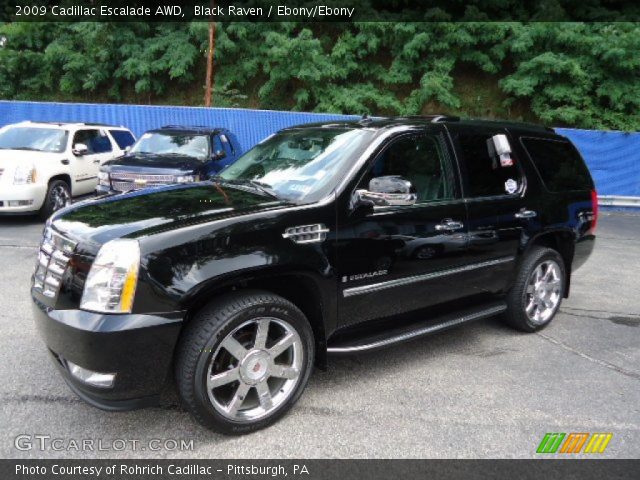 2009 Cadillac Escalade AWD in Black Raven