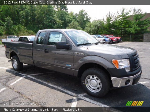 2012 Ford F150 XL SuperCab in Sterling Gray Metallic