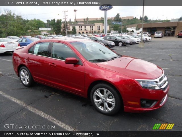 2012 Ford Fusion SE in Red Candy Metallic