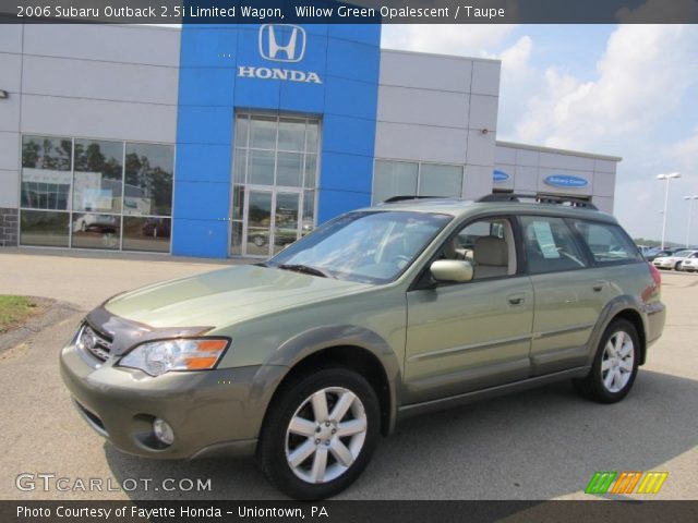 2006 Subaru Outback 2.5i Limited Wagon in Willow Green Opalescent