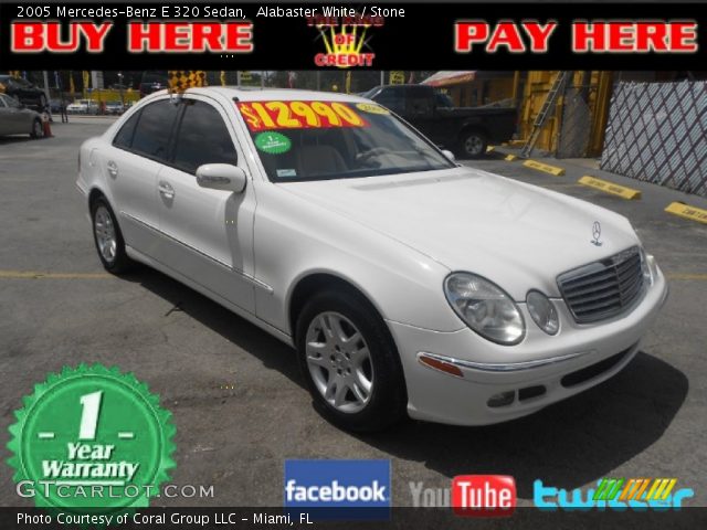 2005 Mercedes-Benz E 320 Sedan in Alabaster White