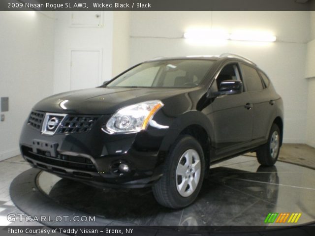 2009 Nissan Rogue SL AWD in Wicked Black