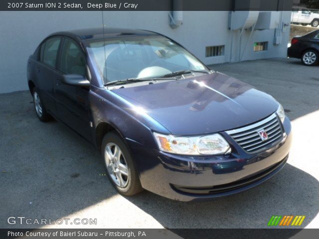 2007 Saturn ION 2 Sedan in Deep Blue