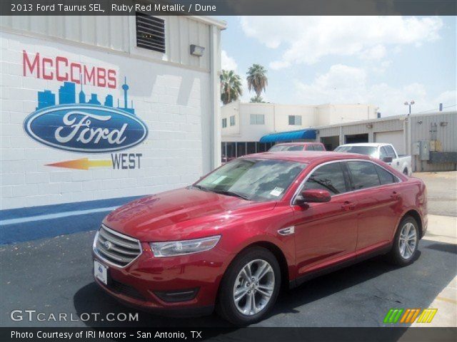 2013 Ford Taurus SEL in Ruby Red Metallic