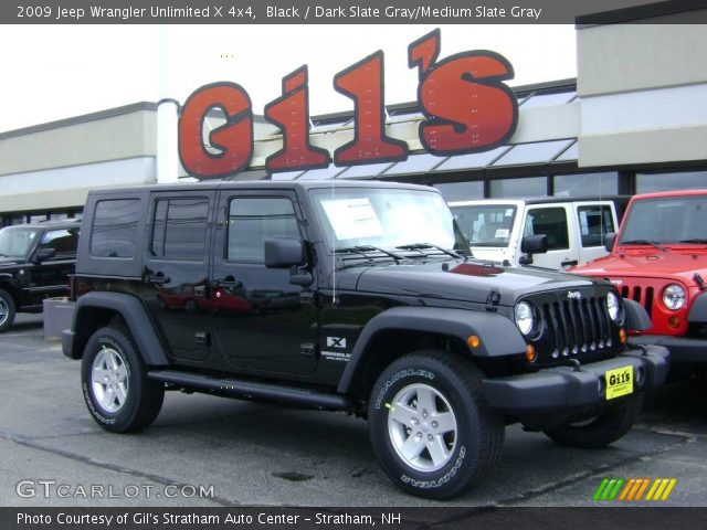 2009 Jeep Wrangler Unlimited X 4x4 in Black