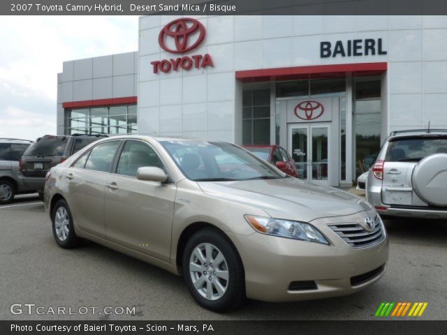 2007 Toyota Camry Hybrid in Desert Sand Mica
