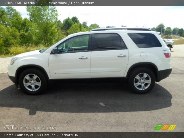 2009 GMC Acadia SLE in Summit White