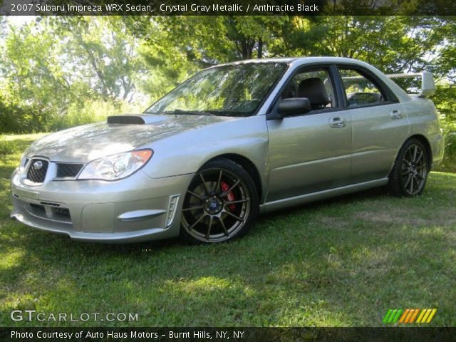 2007 Subaru Impreza WRX Sedan in Crystal Gray Metallic