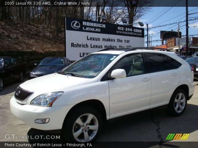 2005 Lexus RX 330 AWD in Crystal White