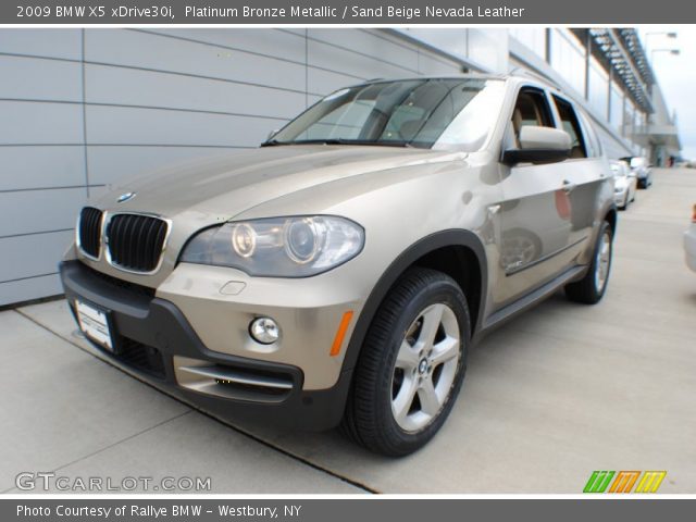 2009 BMW X5 xDrive30i in Platinum Bronze Metallic
