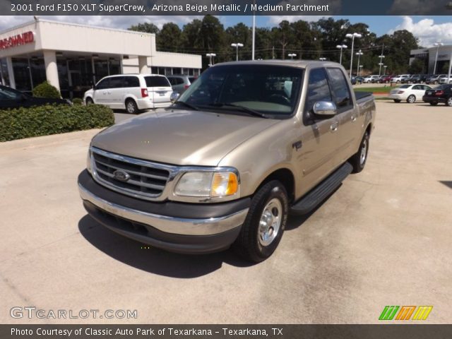 2001 Ford F150 XLT SuperCrew in Arizona Beige Metallic