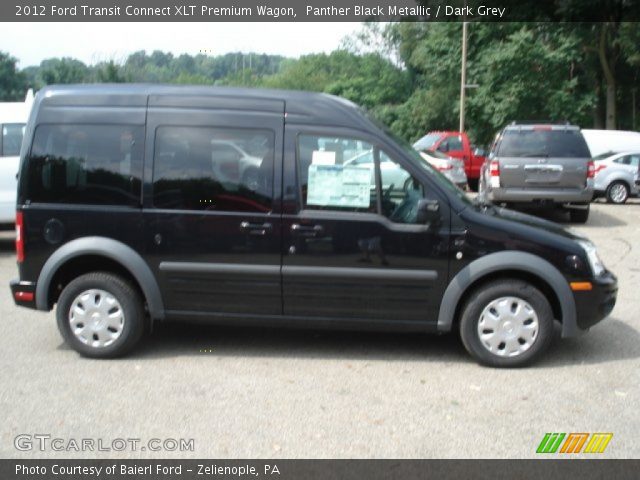 2012 Ford Transit Connect XLT Premium Wagon in Panther Black Metallic