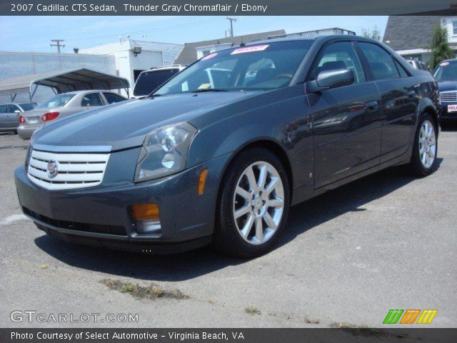 2007 Cadillac CTS Sedan in Thunder Gray Chromaflair