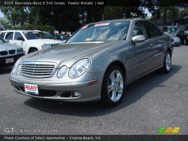 2005 Mercedes-Benz E 500 Sedan in Pewter Metallic