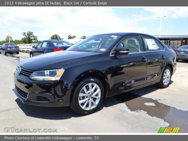 2013 Volkswagen Jetta SE Sedan in Black Uni